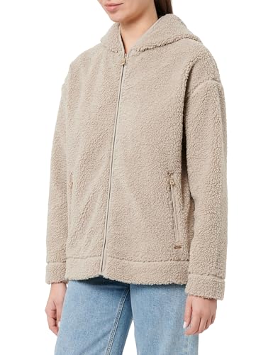 Geox Women's W Shaped+HOO Sweater, String, 46 von Geox