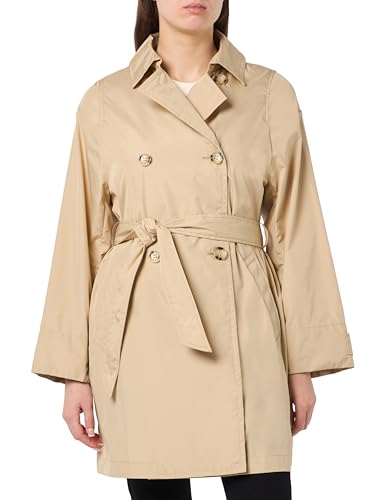 Geox Women's W Soleil N Jacket, Brown Rice, 42 von Geox