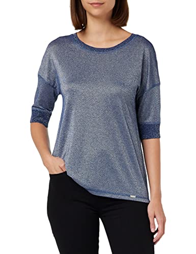 Geox Women's W T-Shirt, Sargasso SEA Lurex, XS von Geox