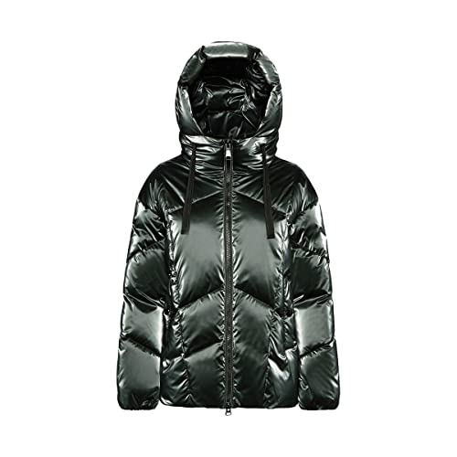 Geox Women's W TEOCLEA Jacket, Light Scarab, 50 von Geox