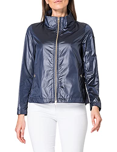 Geox Womens W Gerbera N-Satin Bright Jacket, Gothic Blue, 38 (I44) von Geox