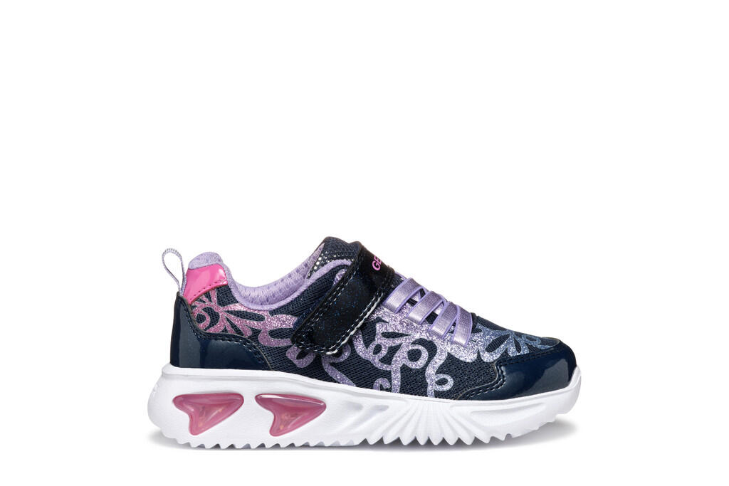 J ASSISTER G. A - SH.TE SY.PAT NAVY/LILAC - Gr. - 27 von Geox