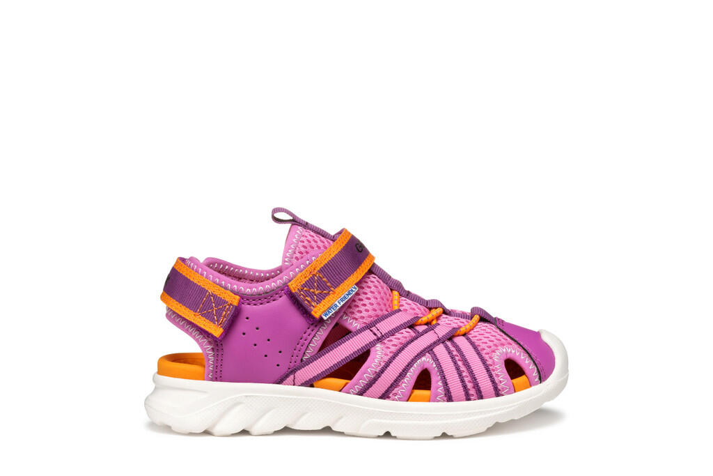 J SANDAL AIRADYUM A - MESH GBK FUCHSIA/ORANGE - Gr. - 27 von Geox