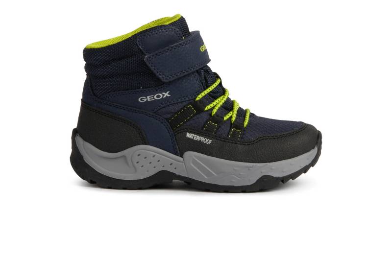 JSENTIEROBOYBWPFB-N NAVY/LIME - Gr. - 30 von Geox