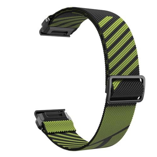 22 mm Nylon-Armband, einfach anzubringen, kompatibel mit Garmin Fenix5Plus 6Pro 7, Schnellverschluss-Armband, austauschbares Uhrenarmband Instinct Armband, 22mm Fenix7, Achat von GerRit