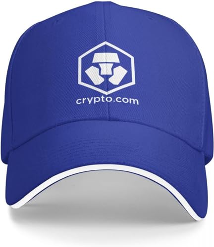 Baseballkappe Hip Hop Sonnenhut Crypto.com Coin Crypto com Coin CRO Baseballkappe Mode Strand Hip Hop Visier Wildball Hut Mann Hut Damen Geburtstagsgeschenk für Männer Frauen von GeRRiT