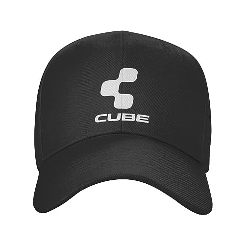 Baseballkappe Hip Hop Sonnenhut Cube MTB Mountainbike Cap Hip Hop Baseball Caps Snapback Cap Radfahren Biker Hut Trucker Worker Cap Verstellbare Trucker Cap Sommer Geburtstagsgeschenk von GeRRiT