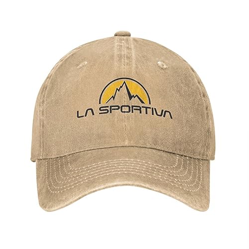 Baseballkappe Hip Hop Sonnenhut La Sportiva Logo Männer Frauen Baseballkappe Klettern Distressed Washed Hat Cap Vintage Outdoor Sommer Unstrukturierte weiche Snapback-Mütze Geburtstagsgeschenk von GeRRiT