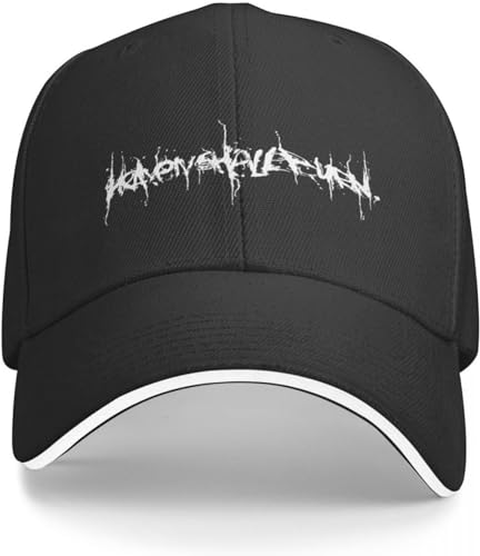 GeRRiT Baseballkappe Hip Hop Sonnenhut Heaven Shall Burn (Transparent) Weiße Baseballkappe Westernhüte Herrenkappen Pferdehutkappen Männliche Frauen Geburtstagsgeschenk für Männer Frauen von GeRRiT