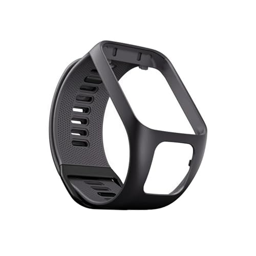 GerRit Einteiliges Silikonarmband, kompatibel mit TomTom Runner 2, 3, Spark 3, Sportuhrenarmband, Tomtom Adventurer, Ersatzarmband, TomTom Adventurer, Achat von GerRit