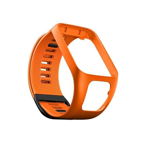 GerRit Einteiliges Silikonarmband, kompatibel mit TomTom Runner 2, 3, Spark 3, Sportuhrenarmband, Tomtom Adventurer, Ersatzarmband, TomTom Spark, Achat von GerRit