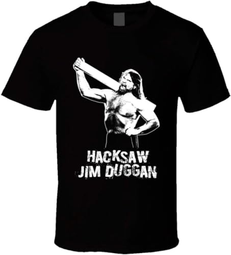 Hacksaw Jim Duggan Retro Legends of Wrestling T Shirt Size XL von GerRit