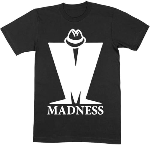 GeRRiT Madness - M Logo T Shirt POP Rock SKA Suggs Black Size M von GerRit