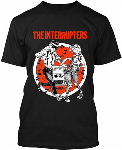 NWT 5549-LIMITED NWT The Interrupters T Shirt Black Size 4XL von GeRRiT