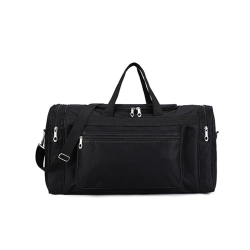 Oxford Sporttasche für Damen und Herren, für Fitnessstudio, Fitness, Training, Schulterhandtaschen, Tasche, Yogatasche, Gepäck, Schwarz , Einheitsgröße von GerRit