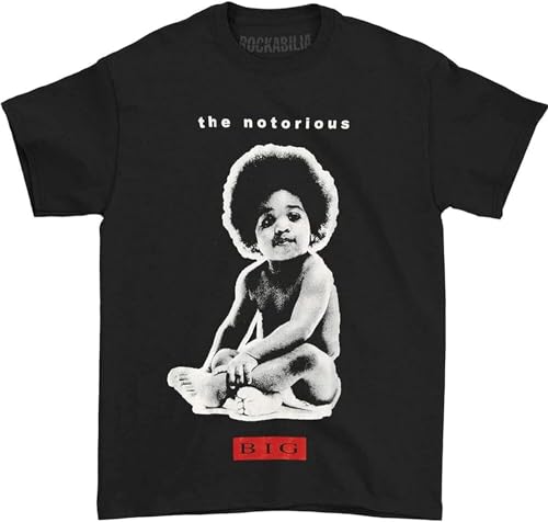 The Notorious Big Sky's The Limit Large Printed T-Shirt Mens Unisex Black Tees Size S von GeRRiT