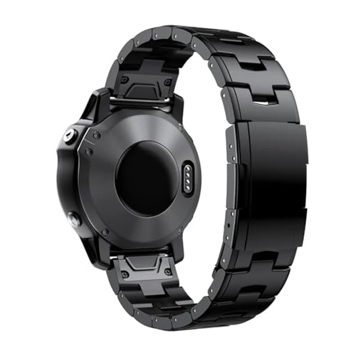 Uhrenarmband aus Titan, 22 mm, 26 mm, schnell anzubringen, kompatibel mit Garmin Fenix 7X 7/6 Pro / 5 Plus / Instinct / Epix Armband, 26 mm, Achat von GerRit