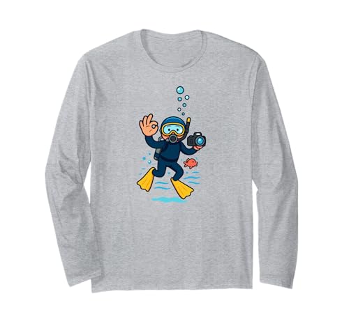 Kinder-Taucher Tauchen Tauchsport Wassersport Taucher Langarmshirt Kinder-Taucher Tauchen Tauchsport Wassersport Taucher Langarmshirt von Gerätetauchen Taucher Zubehör Geschenke Shirts