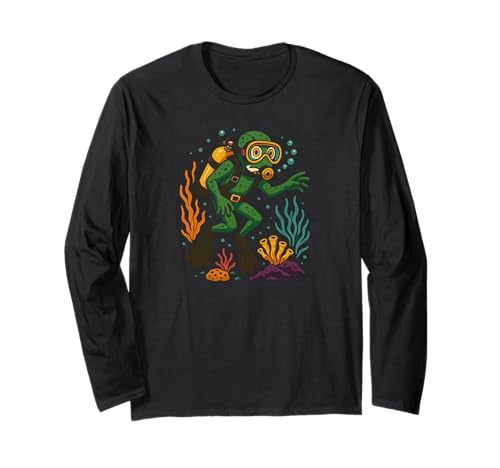 Kinder-Taucher Tauchen Tauchsport Wassersport Taucher Langarmshirt Kinder-Taucher Tauchen Tauchsport Wassersport Taucher Langarmshirt von Gerätetauchen Taucher Zubehör Geschenke Shirts