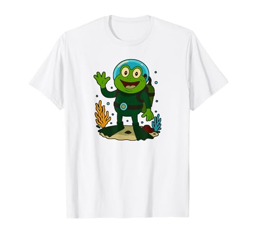 Kinder-Taucher Tauchen Tauchsport Wassersport Taucher T-Shirt Kinder-Taucher Tauchen Tauchsport Wassersport Taucher T-Shirt von Gerätetauchen Taucher Zubehör Geschenke Shirts