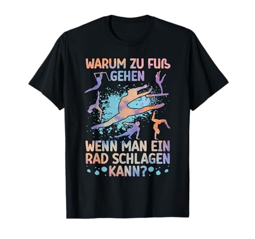 Akrobatik Mädchen Turnerin Turnen Gymnastik Kunstturnen T-Shirt Akrobatik Mädchen Turnerin Turnen Gymnastik Kunstturnen T-Shirt von Geräteturnen Turnen T-Shirt