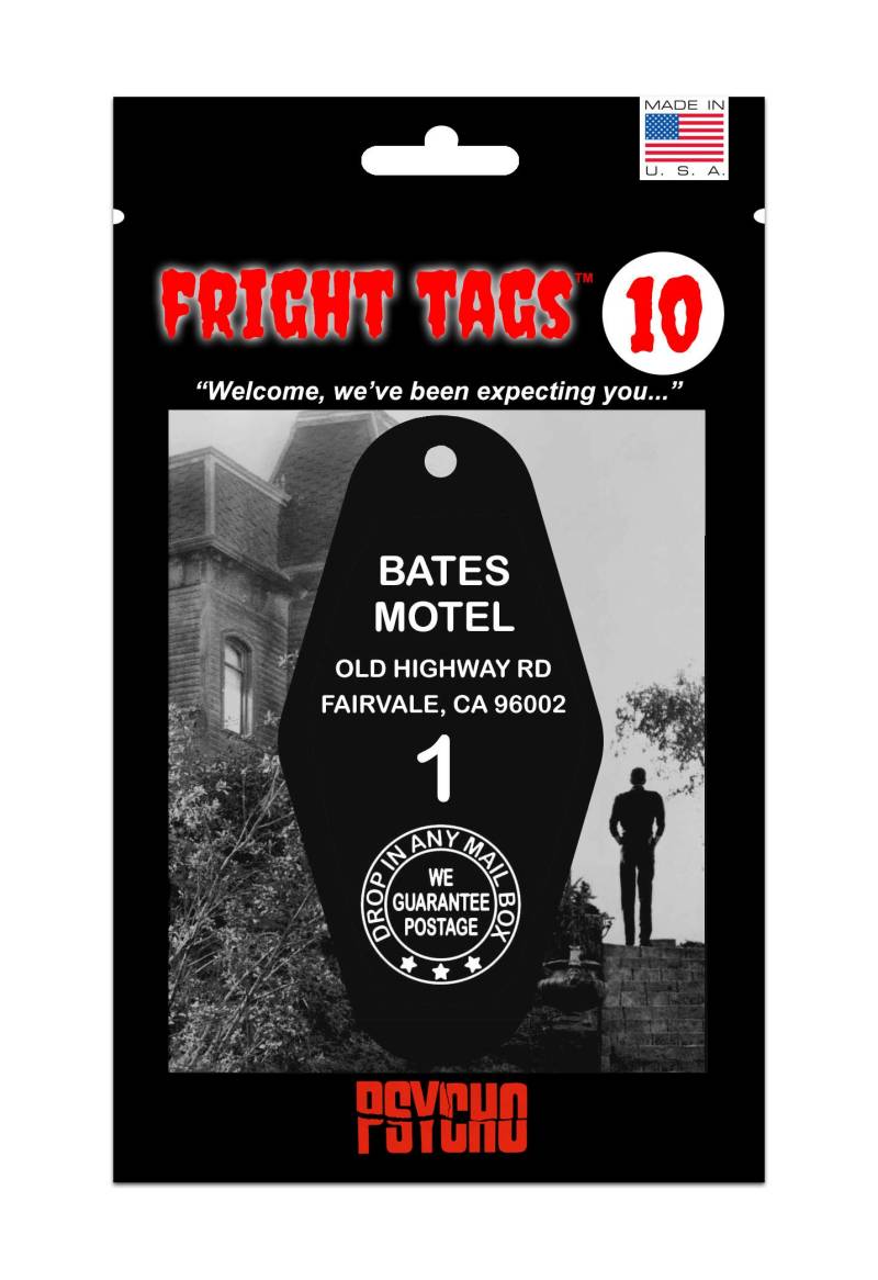 Psycho Bates Motel Schlüsselanhänger Psycho Bates Motel Schlüsselanhänger von GeraldWintersandSon