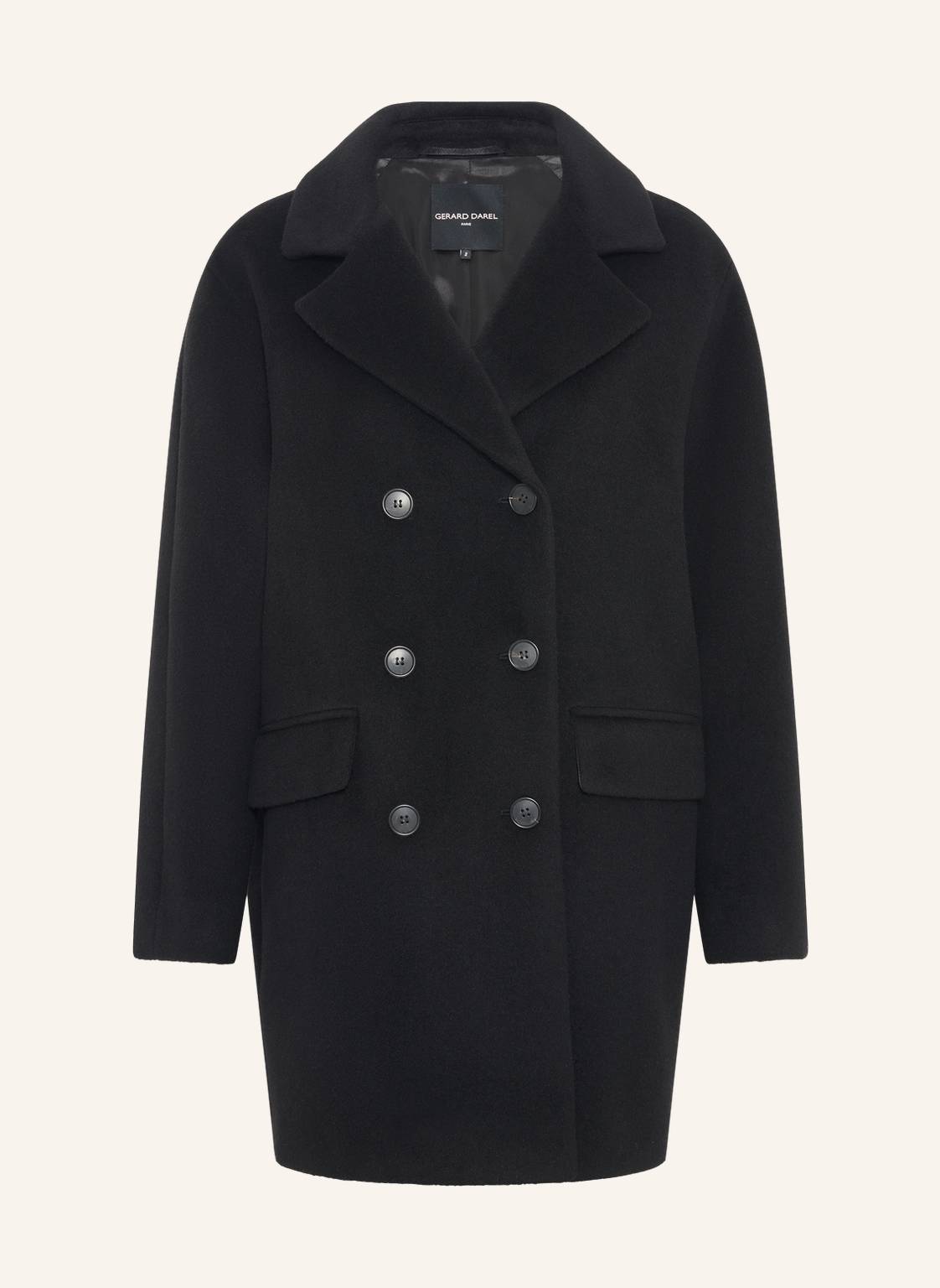 Gerard Darel Mantel Magalie schwarz von Gerard Darel