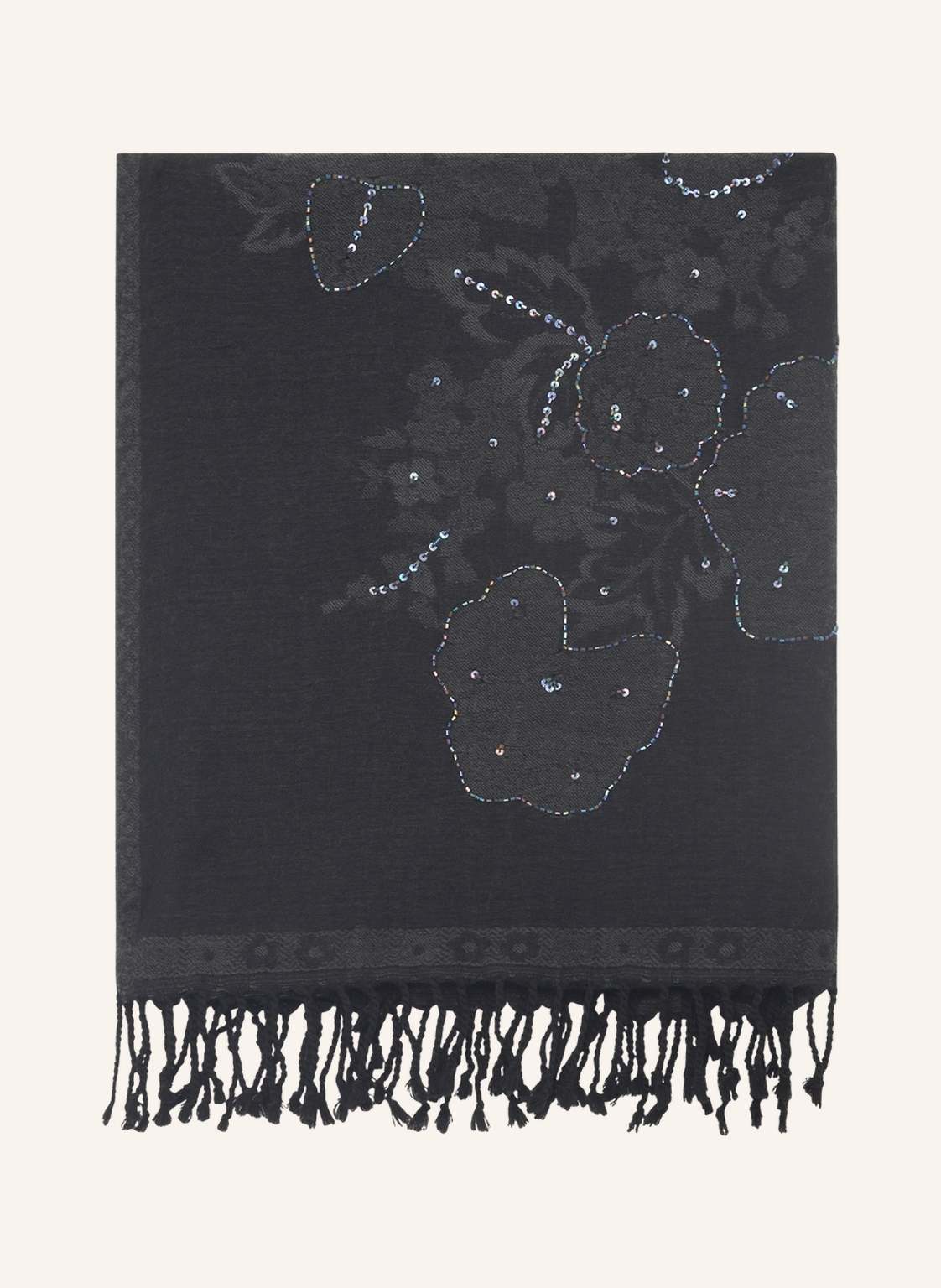 Gerard Darel Schal Rosetta schwarz von Gerard Darel