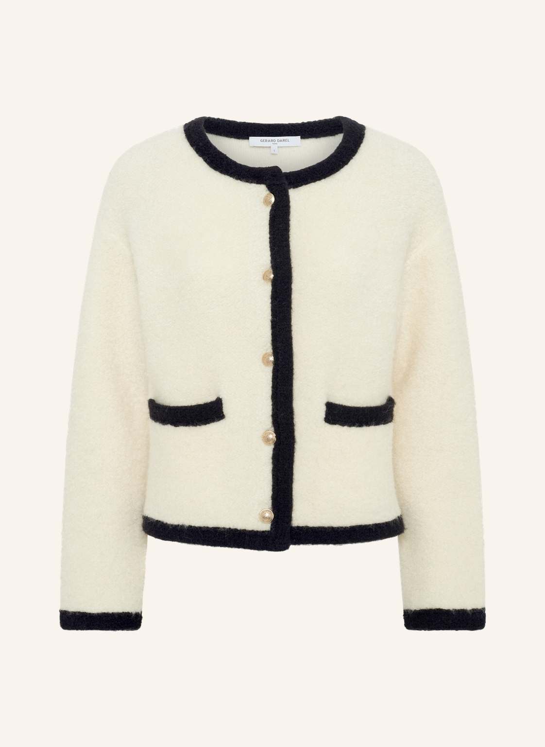 Gerard Darel Strickjacke Ewa weiss von Gerard Darel