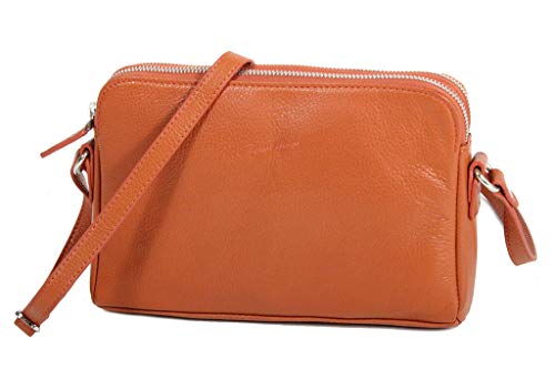 Gérard Henon, Herren Schultertasche Orange Orange one Size von Gérard Henon