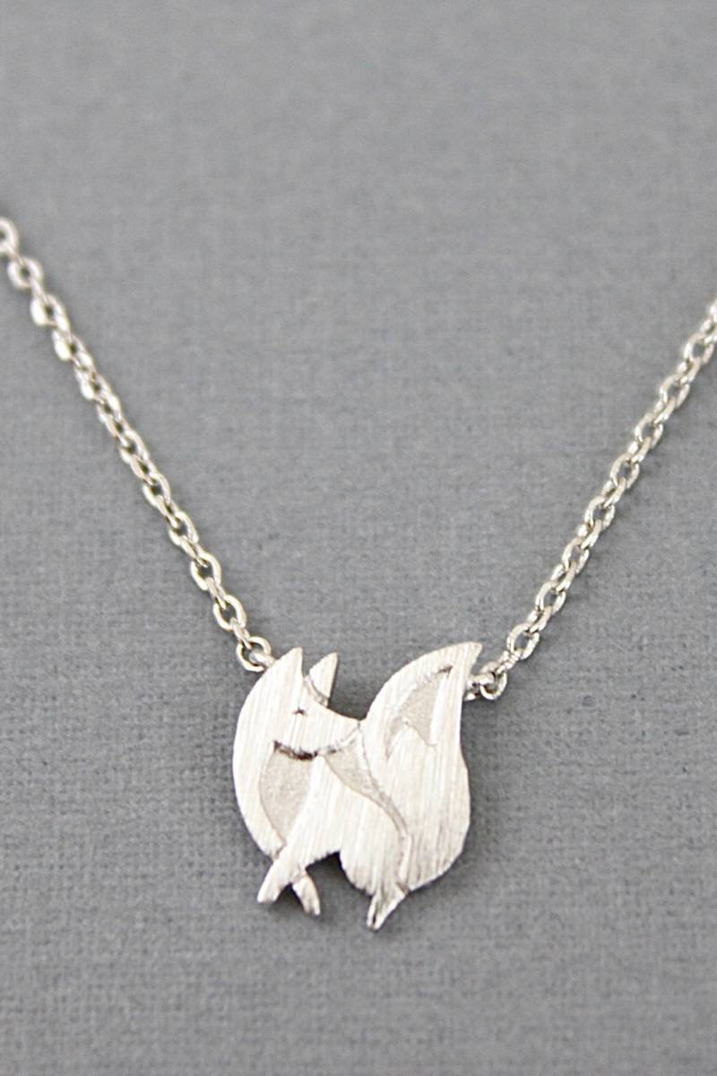 Fuchs Anhänger - Kleiner Tier Gold Oder Silber Schmuck Waldtier Natur Inspiriertes Geschenk Für Sie Fuchs Anhänger - Kleiner Tier Gold Oder Silber Schmuck Waldtier Natur Inspiriertes Geschenk Für Sie von Gerizim