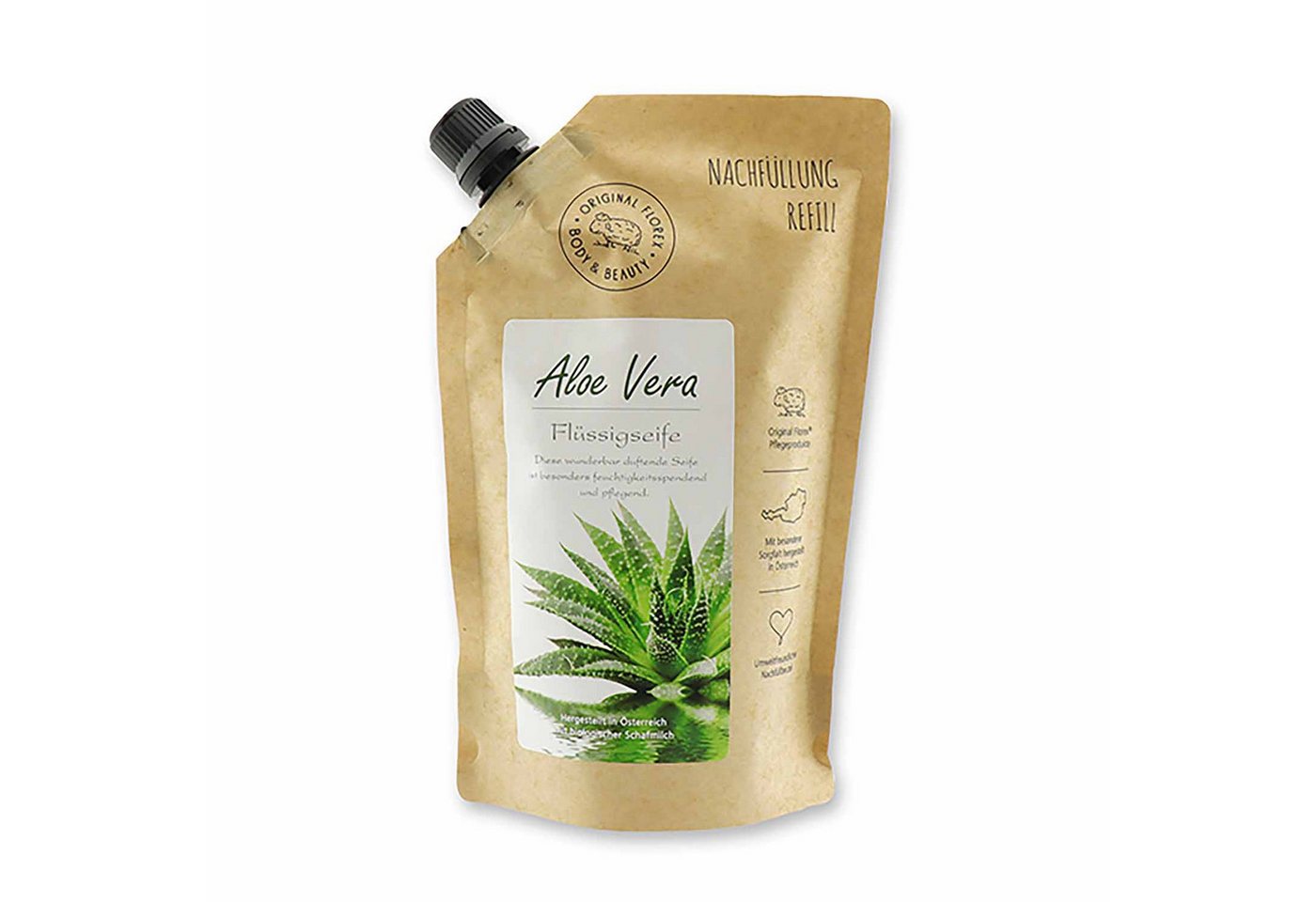 Gerlinde Hofer _ Florex GmbH Flüssigseife mit biologischer Schafmilch 500ml Aloe Vera Gerlinde Hofer _ Florex GmbH Flüssigseife mit biologischer Schafmilch 500ml Aloe Vera von Gerlinde Hofer _ Florex GmbH