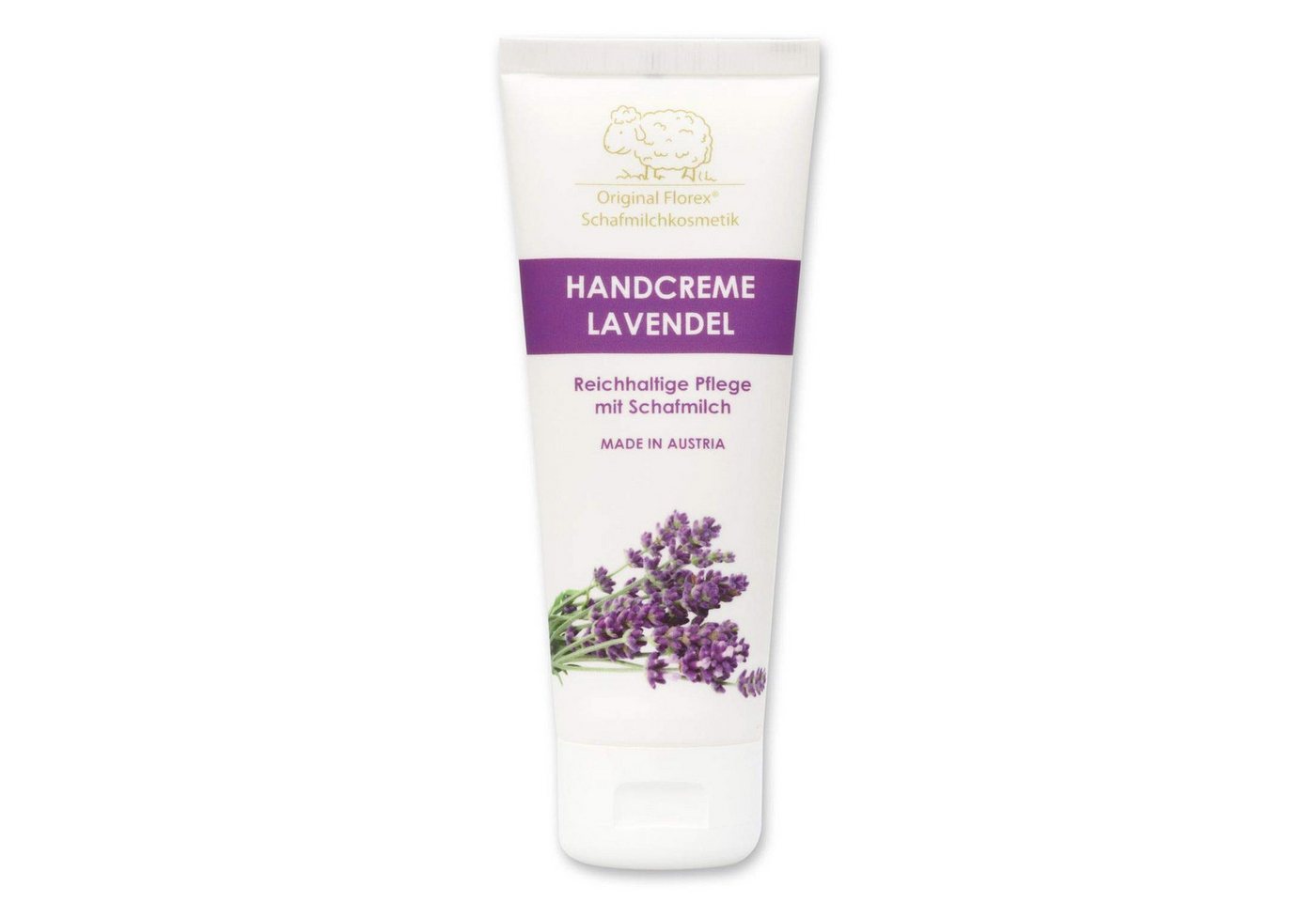 Gerlinde Hofer _ Florex GmbH Handcreme mit biologischer Schafmilch Duft Lavendel 75 ml Gerlinde Hofer _ Florex GmbH Handcreme mit biologischer Schafmilch Duft Lavendel 75 ml von Gerlinde Hofer _ Florex GmbH