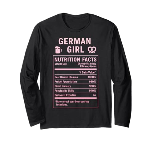 Stolze deutsche Frauen mit Deutschen Wurzeln Langarmshirt von German Cultural Gifts For Women