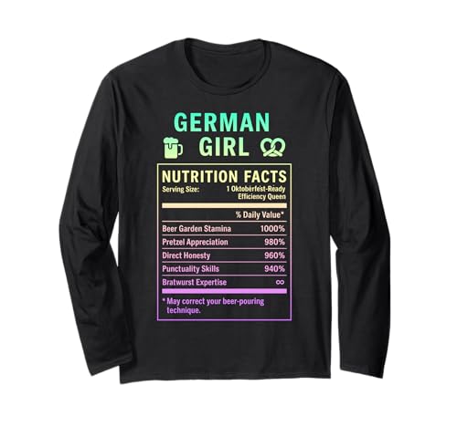 Stolze deutsche Frauen mit Deutschen Wurzeln Langarmshirt Stolze deutsche Frauen mit Deutschen Wurzeln Langarmshirt von German Cultural Gifts For Women