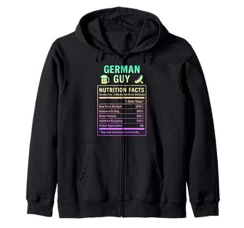 Lustige deutsche Männer Kapuzenjacke Lustige deutsche Männer Kapuzenjacke von German Culture Gifts for Men of German