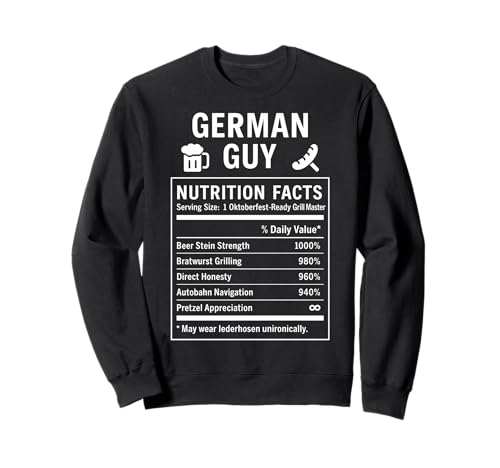 Lustige deutsche Männer Sweatshirt Lustige deutsche Männer Sweatshirt von German Culture Gifts for Men of German