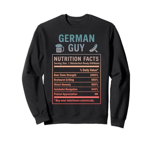 Lustige deutsche Männer Sweatshirt Lustige deutsche Männer Sweatshirt von German Culture Gifts for Men of German