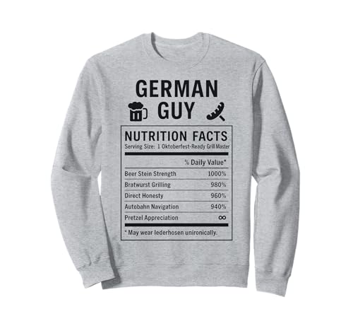Lustige deutsche Männer Sweatshirt Lustige deutsche Männer Sweatshirt von German Culture Gifts for Men of German