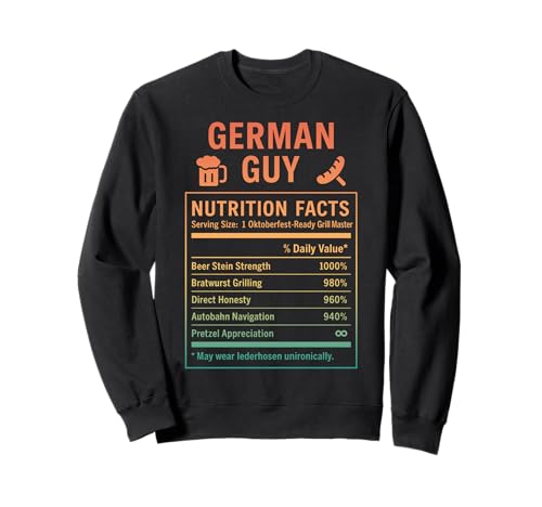 Lustige deutsche Männer Sweatshirt Lustige deutsche Männer Sweatshirt von German Culture Gifts for Men of German