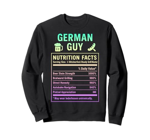 Lustige deutsche Männer Sweatshirt Lustige deutsche Männer Sweatshirt von German Culture Gifts for Men of German