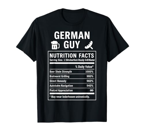 Lustige deutsche Männer T-Shirt Lustige deutsche Männer T-Shirt von German Culture Gifts for Men of German