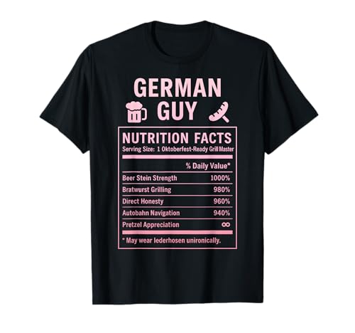 Lustige deutsche Männer T-Shirt Lustige deutsche Männer T-Shirt von German Culture Gifts for Men of German