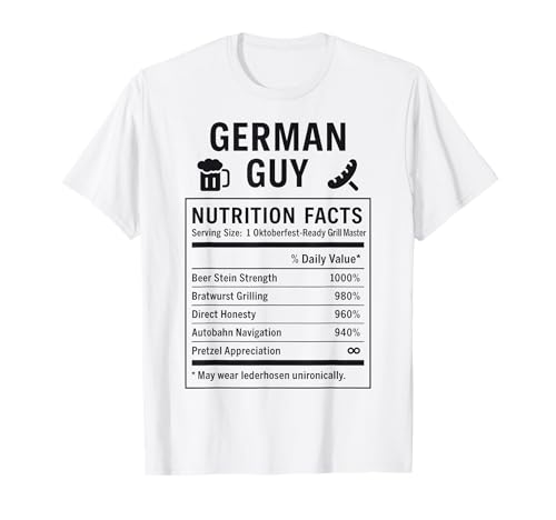 Lustige deutsche Männer T-Shirt Lustige deutsche Männer T-Shirt von German Culture Gifts for Men of German