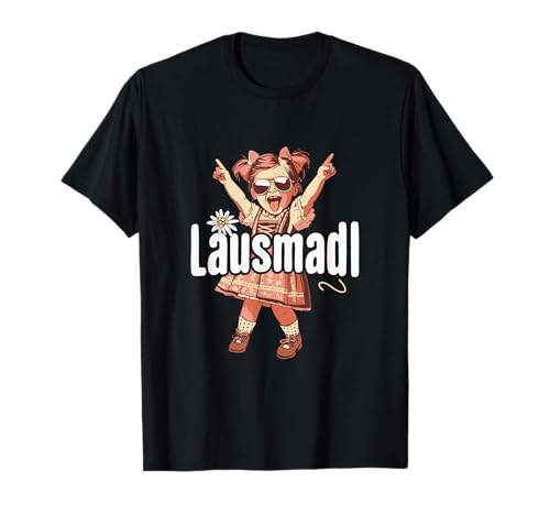 Lausmadl | Funny German Girl Oktoberfest Bavarian Dirndl T-Shirt Lausmadl | Funny German Girl Oktoberfest Bavarian Dirndl T-Shirt von German Girl Oktoberfest Graphic