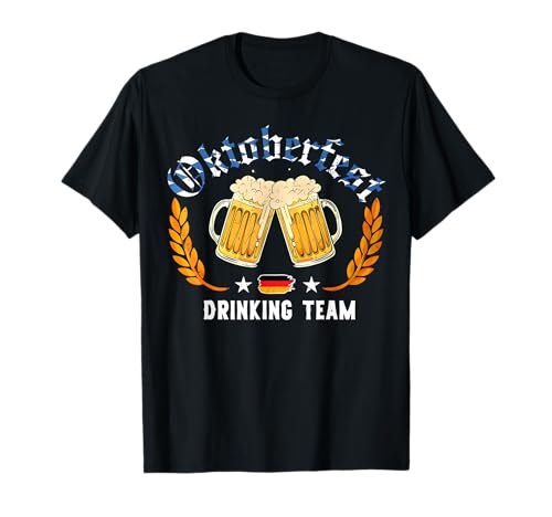 Oktoberfest Trinkteam 2025 Oktoberfest Kostüm Herren Damen T-Shirt Oktoberfest Trinkteam 2025 Oktoberfest Kostüm Herren Damen T-Shirt von German Oktoberfest Drinking Team 2025 Costume