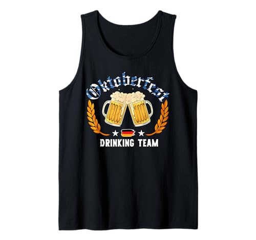 Oktoberfest Trinkteam 2025 Oktoberfest Kostüm Herren Damen Tank Top Oktoberfest Trinkteam 2025 Oktoberfest Kostüm Herren Damen Tank Top von German Oktoberfest Drinking Team 2025 Costume