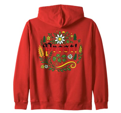 Vintage Oktoberfest German Prost Beer Drinking Men Women Kapuzenjacke von German Prost Oktoberfest Celebration Wear