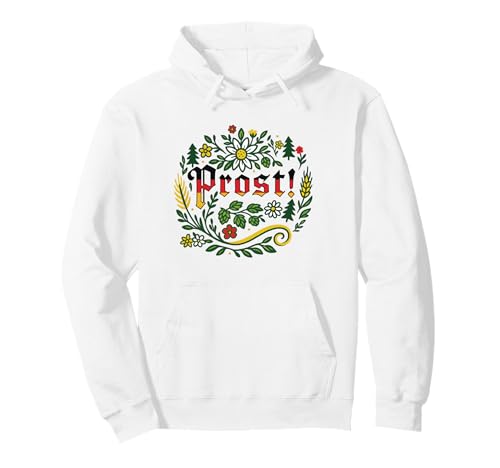 Vintage Oktoberfest German Prost Beer Drinking Men Women Pullover Hoodie Vintage Oktoberfest German Prost Beer Drinking Men Women Pullover Hoodie von German Prost Oktoberfest Celebration Wear