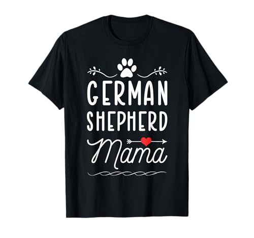 Deutscher Schäferhund Mama - Hund Mama Mutter T-Shirt Deutscher Schäferhund Mama - Hund Mama Mutter T-Shirt von German Shepherd Love - Dog Owner